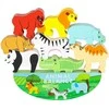 KIK Dėlionės žaidimas, balansuojantis safario gyvūnus