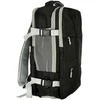 Roger Kelioninė kuprinė lėktuvui vandeniui atsparus USB kabelis 45x16x28cm juoda