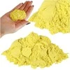 Kinetinis smėlis maišelyje 1kg, Geltonos spalvos