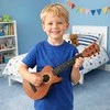 Ikonka Vaikiška gitara, 46,5 cm, ruda/juoda