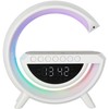 LED lemputė su indukciniu įkrovikliu ir radijo imtuvu