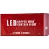 Roger 300 LED girlianda užuolaida 3x3 su pulteliu ir tvirtinimo kabliukais - multicolor
