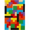 Medinės dėlionės tetris blokai 40el.