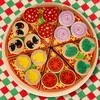 Medinis žaidimų rinkinys Pizza su priedais