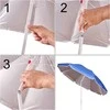 Parasol sodo plażowy regulowany łamany składany UV 150cm mėlyna