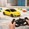 Rastar RC automobilis 1:14 Volkswagen Beetle geltonas