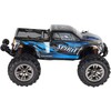 RC automobilis Q901 bešepetėlinis 1:16 2.4G 4CH 52km/h mėlynas