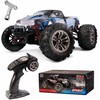 RC automobilis Q901 bešepetėlinis 1:16 2.4G 4CH 52km/h mėlynas