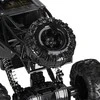 KIK RC automobilis Rock Crawler 1:12 4WD METAL juodas