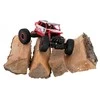 Roger RC automobilis Rock Crawler HB 2.4GHz 1:18 raudonas