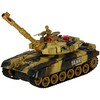 RC karo tankas 9993 2,4 GHz dykumos tankas