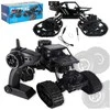 KIK RC Rock Crawler 4x4 LHC012 automobilis 2in1 juodas