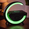 Ikonka RGB LED įkrovimo šviesos indukcinis radijas