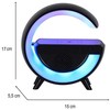 RGB LED įkrovimo šviesos indukcinis radijas