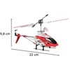 SYMA S107G RC sraigtasparnis raudonos spalvos