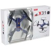 Syma X31 2,4 GHz GPS 5G HD nuotolinio valdymo dronas su nuotolinio valdymo kamera
