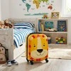 Ikonka Vaikiškas kelioninis lagaminas ant ratukų liūtas