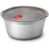 Black Blum Juodas Blum Juodas &amp; Blum Lunch box/indas plieno apvalus L 950 ml. / Juodas+BLUM