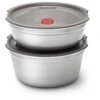 Black Blum Juodas Blum Juodas &amp; Blum Lunch box/indas plieno apvalus L 950 ml. / Juodas+BLUM