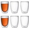 Bodum szklanki su podwójną ścianką 6 vnt. Pavina 0.35L Transparent