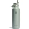 Gertuvė Hydro Flask Standard Mouth Flex Straw Cap Tonal Agave thermal bottle, 620 ml