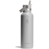 Gertuvė Hydro Flask Standard Mouth Flex Straw Cap Tonal Birch thermal bottle, 620 ml