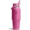 Gertuvė „Hydro Flask“ plataus kamščio, lankstaus šiaudelio dangtelio „Reef“ kelioninis butelis, 946 ml