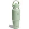 Gertuvė Hydro Flask Wide Mouth Flex Straw Cap Aloe travel bottle, 946 ml