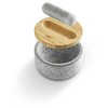 Joseph Joseph JJ-Grūdų skiedinys su mediniu dangteliu Dash, granito
