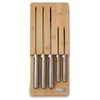 Joseph Joseph Joseph Elevate Bamboo sidabrinė, smėlio spalva 6el. 10563