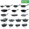 Kela Apvali kepimo skarda su dangčiu 32 cm KERROS