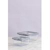 Kilner Rayware Group KIL-Pojemnik hermetyczny stiklinis 0,8l Square NFS