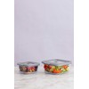 „Kilner Rayware Group“ KIL-Stiklinis 0,31 l kvadratinis NFS hermetiškas indas