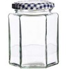Kilner Rayware Group KIL-stiklainis 0,28 l, šešiakampis, Pagaminta Anglijoje