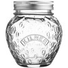Braškių vaisių uogienės stiklainis 0,4 l / Kilner