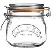 Kilner KIL-stiklainis 0,5 l. Apvalus stiklainis su užsegimu
