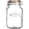 CLIP TOP kvadratinis stiklainis 1,5 l / Kilner
