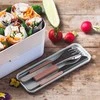 Monbento Slim Box Moka Rosa rožinė