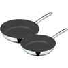 WMF keptuvių rinkinys iš nerūdijančiojo plieno su keramine danga, 28 cm, 2 vnt., 0741609990