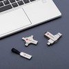 Pendrive 16GB USB 3.2 Gen 1 (USB A / USB C) Forcell F-Data Metal Duo sidabrinis