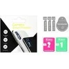 Oem 5D Full Glue apsauginis stiklas kamerai - skirtas Samsung Galaxy S25 Juodas