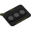 Oem FULL 5D grūdintas stiklas kamerai, skirtas „Samsung Galaxy A37“, juodas