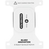 Blueo 5D Mr. Monkey Glass - skirtas Apple Watch 10 42MM juodas (Strong HD)