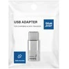 Adapteris Micro USB to Type C Blue Star - baltas
