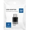 Adapteris Type C to Micro USB Blue Star - juodas