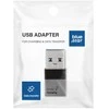Adapteris Type C to USB A 3.0 Blue Star - juodas