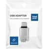 Adapteris USB A 3.0 to Type C Blue Star - baltas
