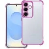 Oem Dėklas ANTISHOCK ELECTRO skirtas Samsung Galaxy S25 rožinės spalvos