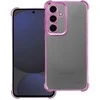 Oem Dėklas ANTISHOCK ELECTRO skirtas Samsung Galaxy S24 FE rožinės spalvos