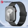 „Apple Watch Band Forcell F-Design FA14“ magnetinis plienas, 42 / 44 / 45 / 49 mm, juodas